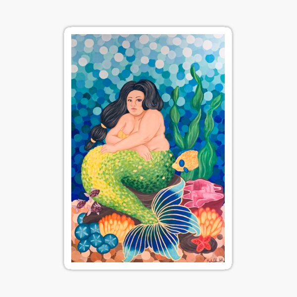 Plus Size Mermaid Art