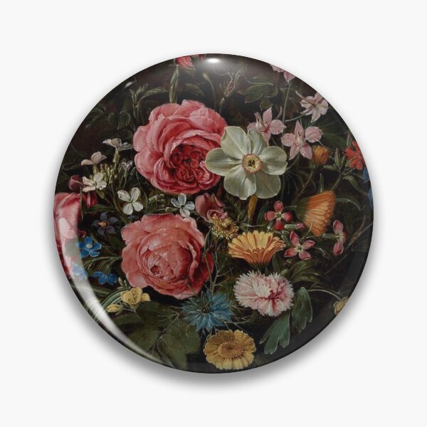 Item preview, A Bouquet of Flowers WOMAN ARTIST 1612 Clara Peeters  - Flemish MET designed and sold by bayberrygal.