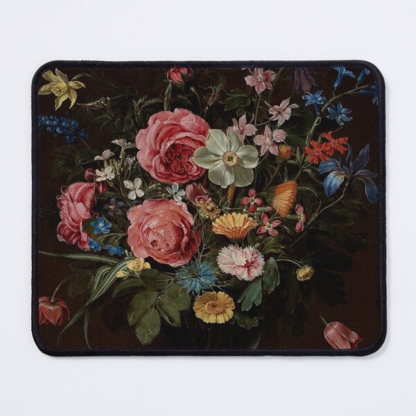 Item preview, A Bouquet of Flowers WOMAN ARTIST 1612 Clara Peeters  - Flemish MET designed and sold by bayberrygal.