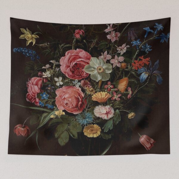 Item preview, A Bouquet of Flowers WOMAN ARTIST 1612 Clara Peeters  - Flemish MET designed and sold by bayberrygal.