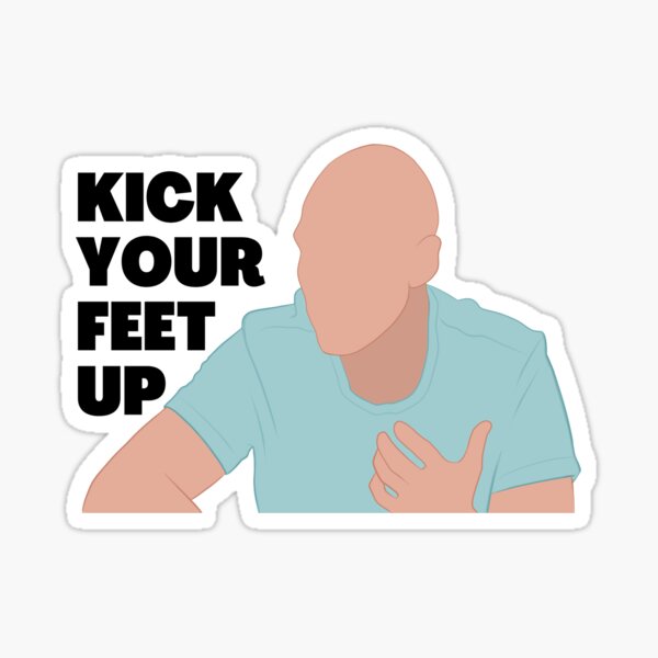 "Kick Your Feet Up Big Brother Canada" Sticker by TeeDivision Redbubble