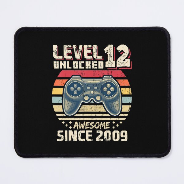 Item preview, Level 12 Unlocked Awesome 2009 Video Game 12th Birthday Gift  designed and sold by granbyhaineys.