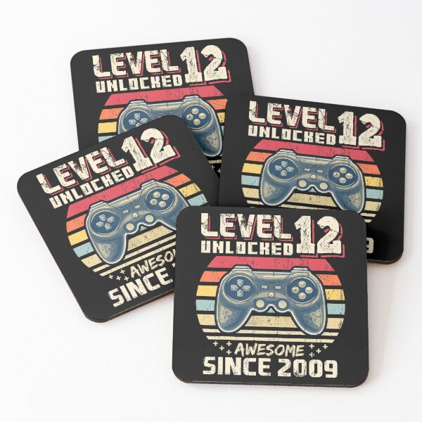 Item preview, Level 12 Unlocked Awesome 2009 Video Game 12th Birthday Gift  designed and sold by granbyhaineys.