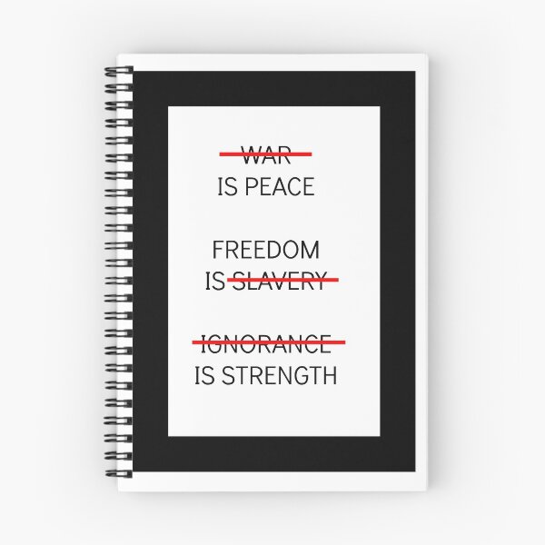 Item preview, La guerra es paz La libertad es esclavitud La ignorancia es fuerza designed and sold by RocketRhodes.