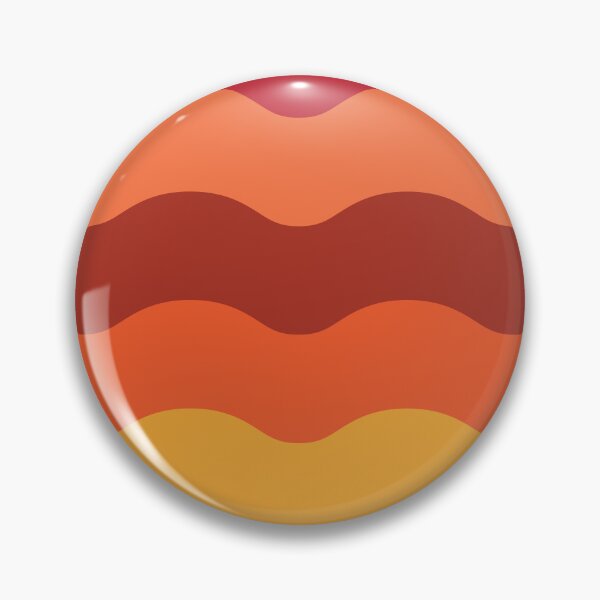 Item preview,  70s retro pattern  red, brown, orange and yellow waves  designed and sold by Yasminepatterns .