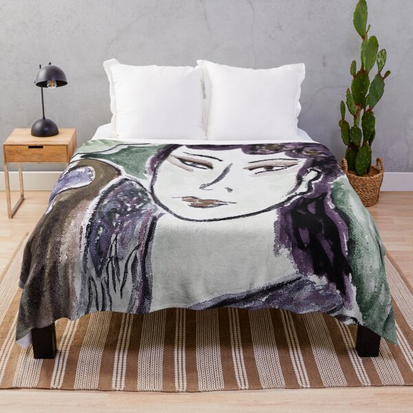 Item preview, hand painted watercolor Peking Opera actress2 designed and sold by quinnstyle.