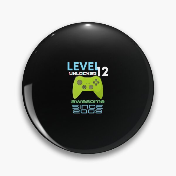 Item preview, Level 12 Unlocked Awesome 2009 Video Gamer Essential  designed and sold by granbyhaineys.