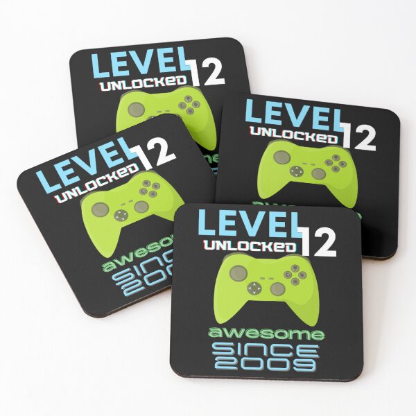 Item preview, Level 12 Unlocked Awesome 2009 Video Gamer Essential  designed and sold by granbyhaineys.