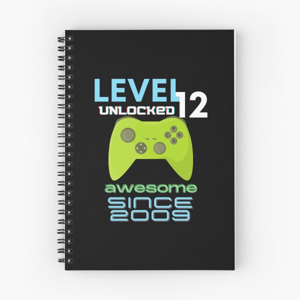 Item preview, Level 12 Unlocked Awesome 2009 Video Gamer Essential  designed and sold by granbyhaineys.