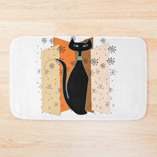 Item preview, Atomic Kitty Surrounded by Flying Starbursts  designed and sold by LisWilliams.