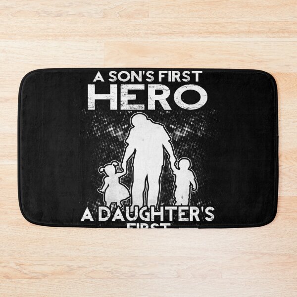 Item preview, Dad A Sons First Hero A Daughters First Love Essential  designed and sold by canalelassa2.