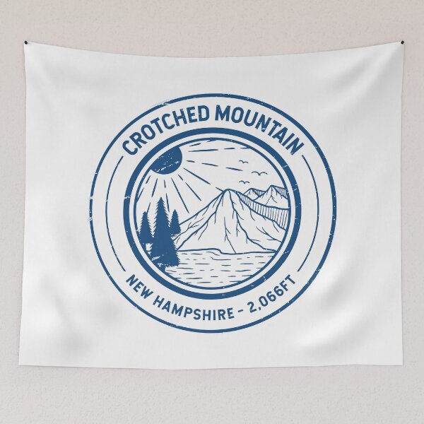 Item preview, Crotched Mountain New Hampshire | Hiking | Skiing designed and sold by KrisSidDesigns.
