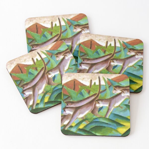 Item preview, Monkey Frieze by Franz Marc designed and sold by WonderweissStudio.