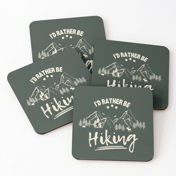 Item preview, I'd rather be Hiking. For The Hiking Loving Nature Lover. designed and sold by GEM STYLE.