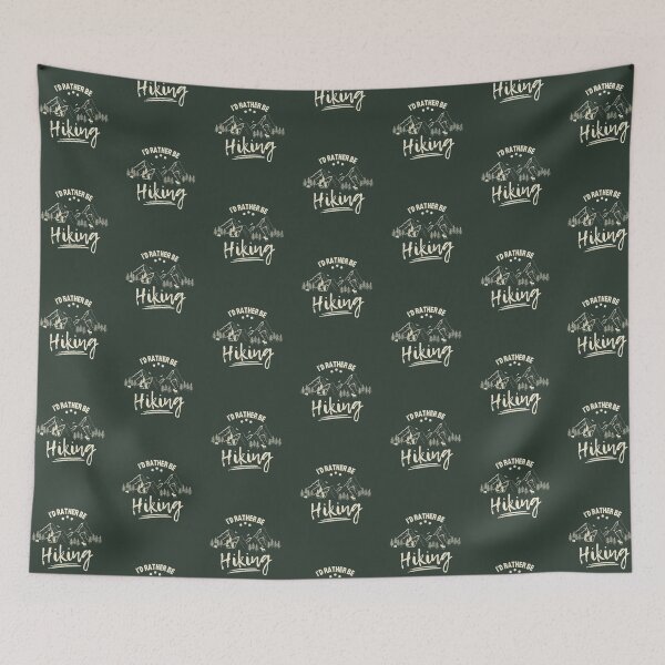 Item preview, I'd rather be Hiking. For The Hiking Loving Nature Lover. designed and sold by GEM STYLE.