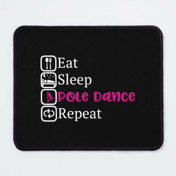 Item preview, Pole Dance Shirt Eat Sleep Pole Dance Repeat Gift Tee designed and sold by haselshirt.