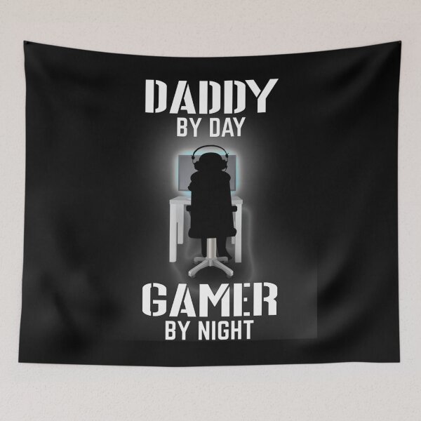 Item preview, Daddy by Day Gamer by Night Classic  designed and sold by canalelassa2.