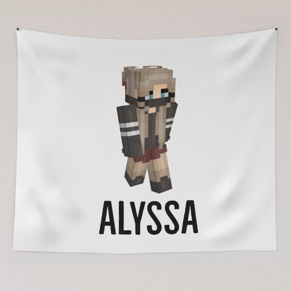 Item preview, alyssa minecraft  designed and sold by bestizeyy.