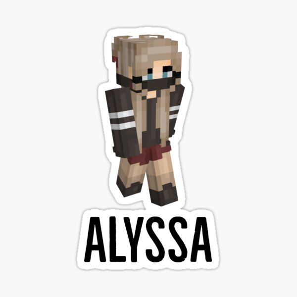 sapnap minecraft skin Sticker for Sale by Digiartz