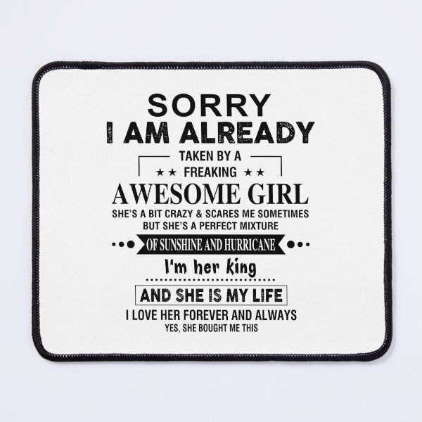 Item preview, Sorry I Am Already Awesome Girl designed and sold by Solvers199Shio.