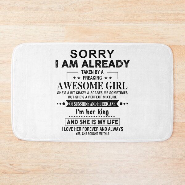 Item preview, Sorry I Am Already Awesome Girl designed and sold by Solvers199Shio.