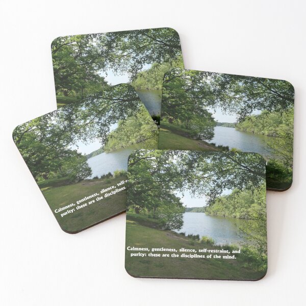 Item preview, Calmness, gentleness, silence, self-restraint, and purity: these are the disciplines of the mind. designed and sold by santoshputhran.