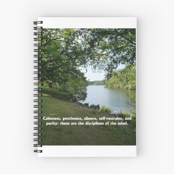 Item preview, Calmness, gentleness, silence, self-restraint, and purity: these are the disciplines of the mind. designed and sold by santoshputhran.