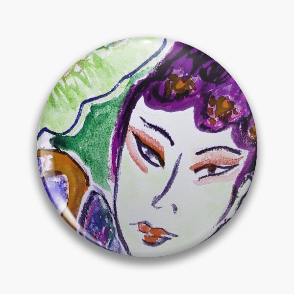 Artikelvorschau, handgemaltes Aquarell Peking-Oper-Schauspielerin entworfen und verkauft von quinnstyle.