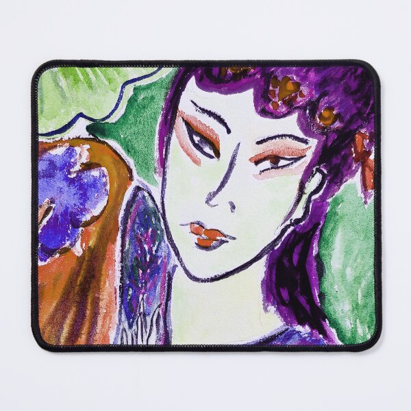 Item preview, hand painted watercolor Peking Opera actress designed and sold by quinnstyle.