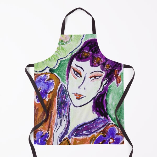 Artikelvorschau, handgemaltes Aquarell Peking-Oper-Schauspielerin entworfen und verkauft von quinnstyle.
