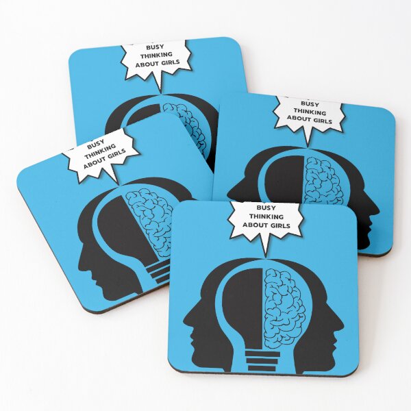 Item preview, busy thinking about girls-funny designed and sold by ayesha70.