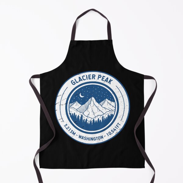 Aperçu de l'œuvre Glacier Peak Washington | Randonnée | Ski créée et vendue par KrisSidDesigns.