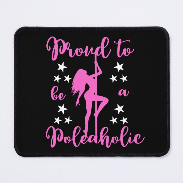 Item preview, Pole Dance Shirt Proud To Be A Poleaholic Gift Tee designed and sold by haselshirt.