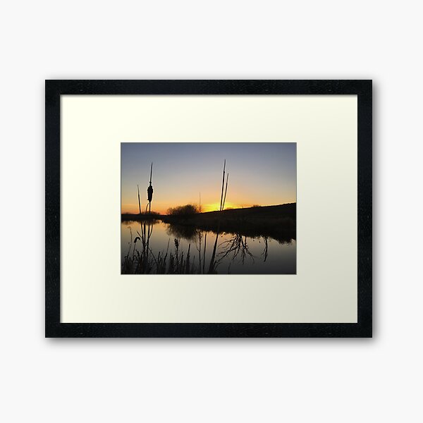 Beautiful Alberta, Canada Framed Art Print