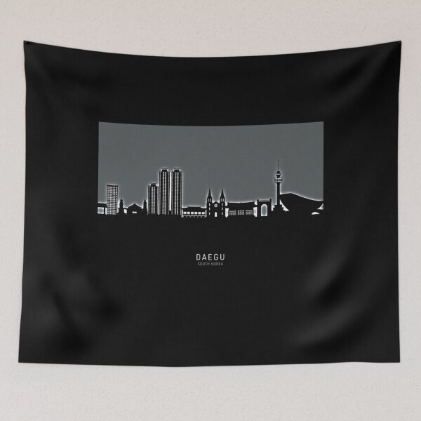 Item preview, Daegu Skyline South Korea Classic  designed and sold by canalelassa2.