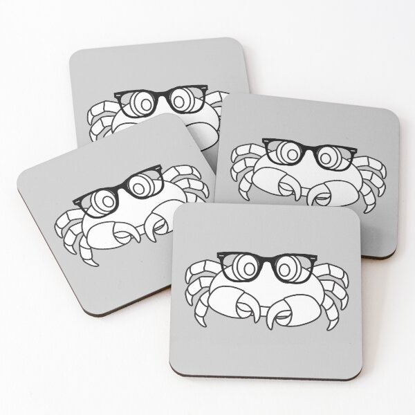 Item preview, Hipster Crab designed and sold by KGoPrintables.