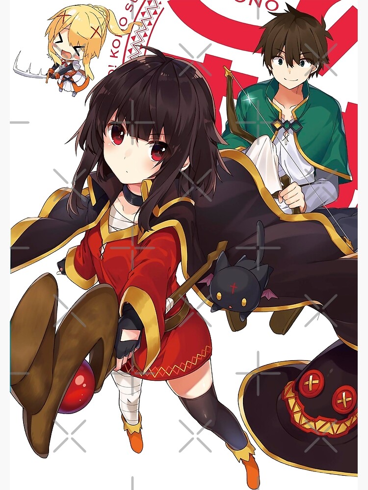 Konosuba Kono Suba Kono subarashii sekai ni shukufuku o! Greeting Card for  Sale by Hocku