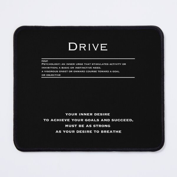 Item preview, Drive  - Motivational Inspirational Corporate Office Wall Art Black and White T-Shirt designed and sold by Read This Already.