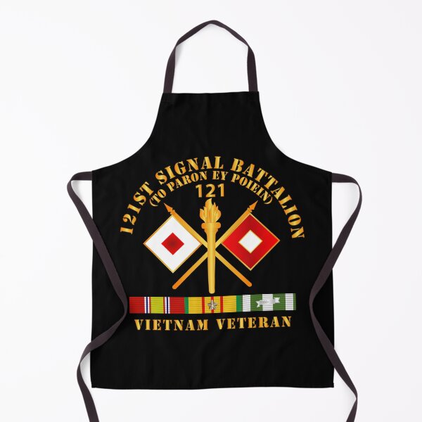 Item preview, Army - 121st  Signal Bn w  BR - Vietnam Veteran w BN NUM X 300 designed and sold by Military Insignia Products.