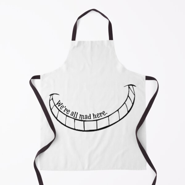 Item preview, We're all mad here - Alice in Wonderland quotes - Cheshire cat designed and sold by UN-labelledGirl.