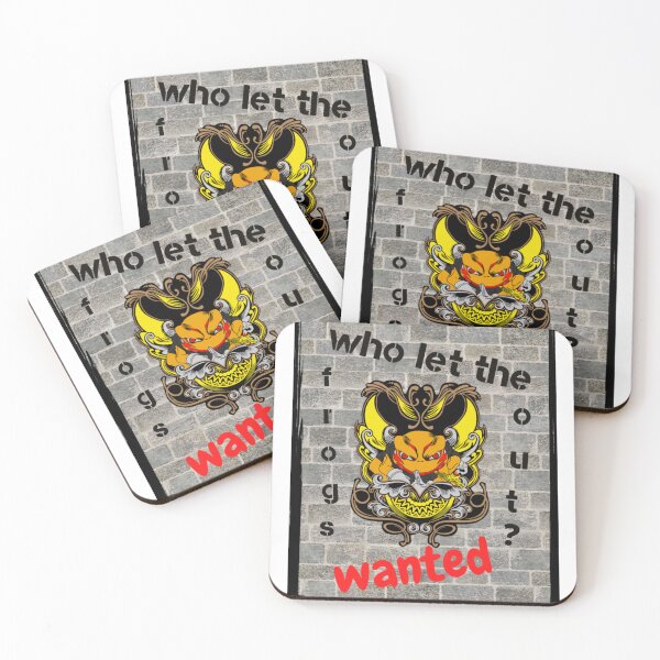 Item preview, Who Let the Frogs out- Wanted designed and sold by idea-factory.