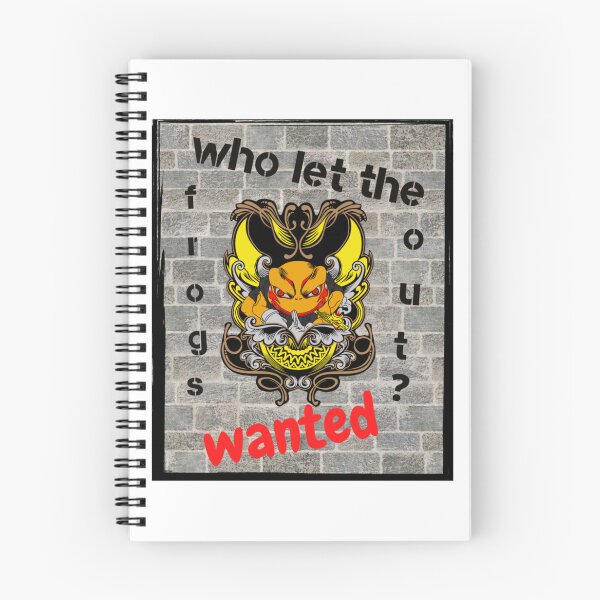 Item preview, Who Let the Frogs out- Wanted designed and sold by idea-factory.