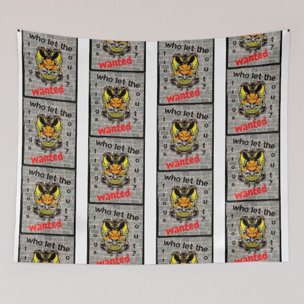 Item preview, Who Let the Frogs out- Wanted designed and sold by idea-factory.
