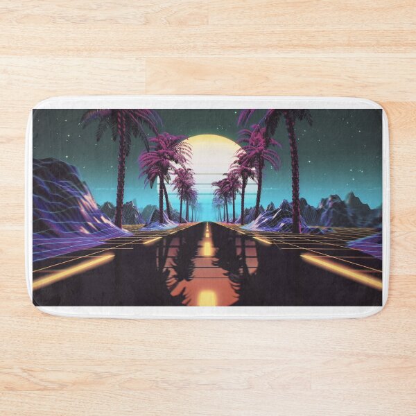 Item preview, Retro Cyberpunk Background - 1980' designed and sold by Shop Hakari.