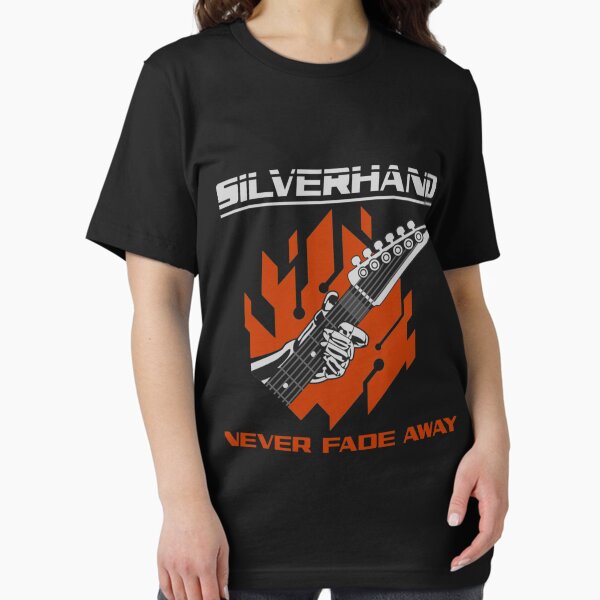 Vista previa del artículo con la obra «Silverhand Never Fade Away Imprescindible», diseñado y vendido por glimpglover8.