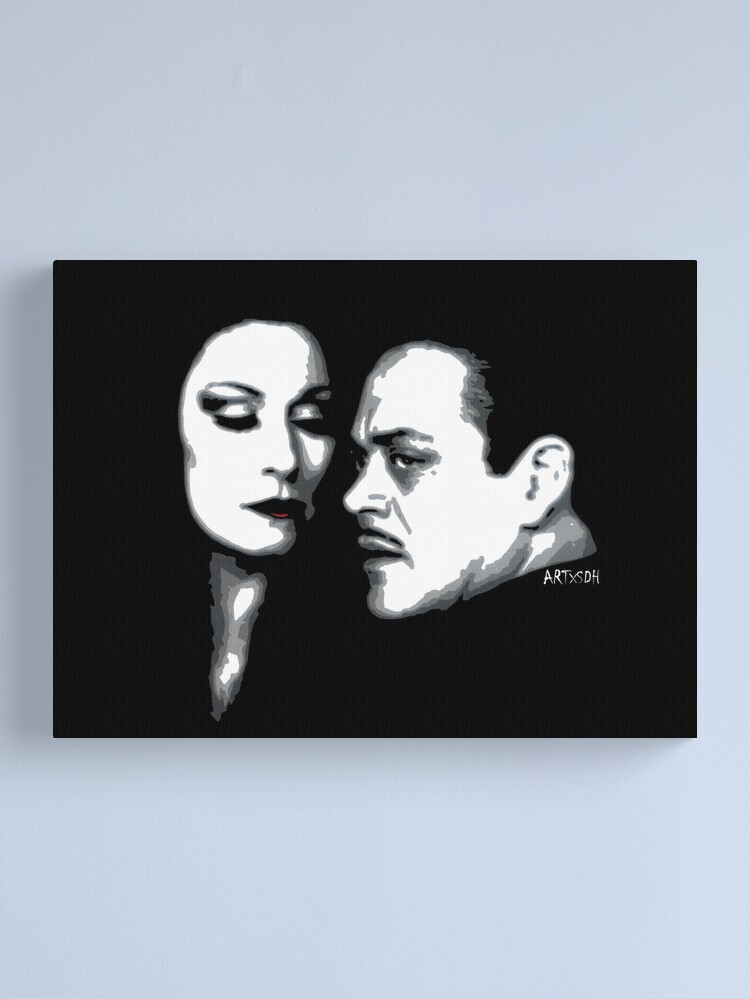 Gomez and Morticia Canvas Print