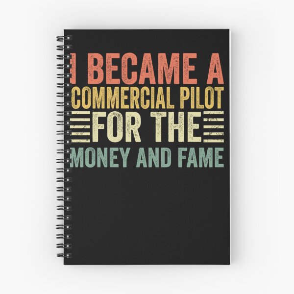 Item preview, I BECAME PILOT FOR MONEY AND FAME COMMERCIAL PILOT designed and sold by sobriowslen.