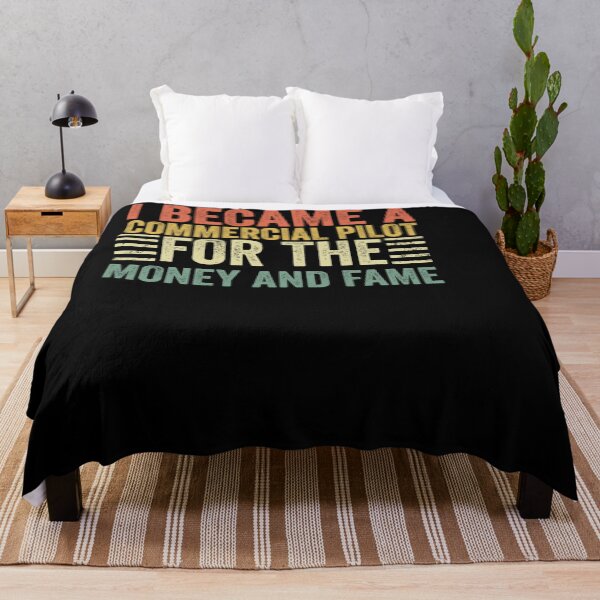 Item preview, I BECAME PILOT FOR MONEY AND FAME COMMERCIAL PILOT designed and sold by sobriowslen.