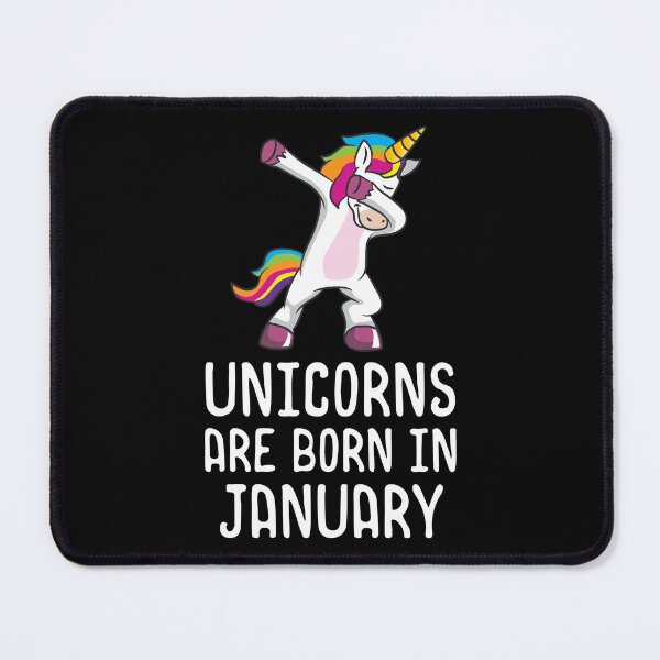 Item preview, Unicorns Are Born In January Shirt Birthday Month Gift Tee designed and sold by haselshirt.