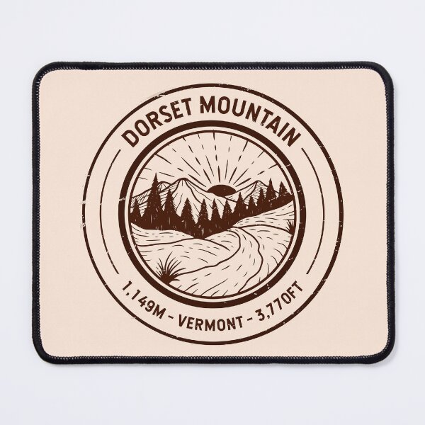 Item preview, Dorset Mountain Vermont | Hiking | Skiing designed and sold by KrisSidDesigns.